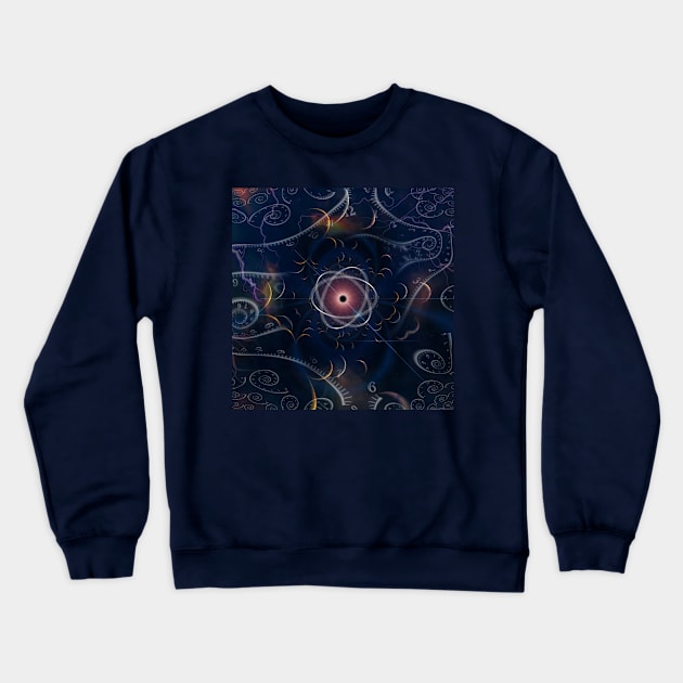 Time and matter Crewneck Sweatshirt by rolffimages